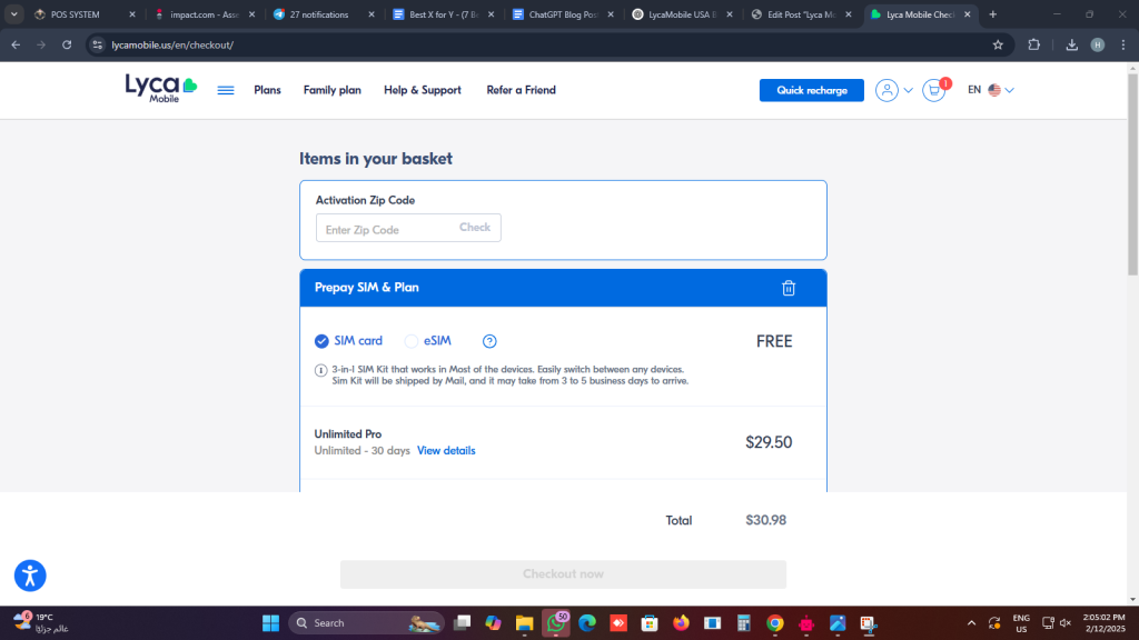 Payment and Billing Options